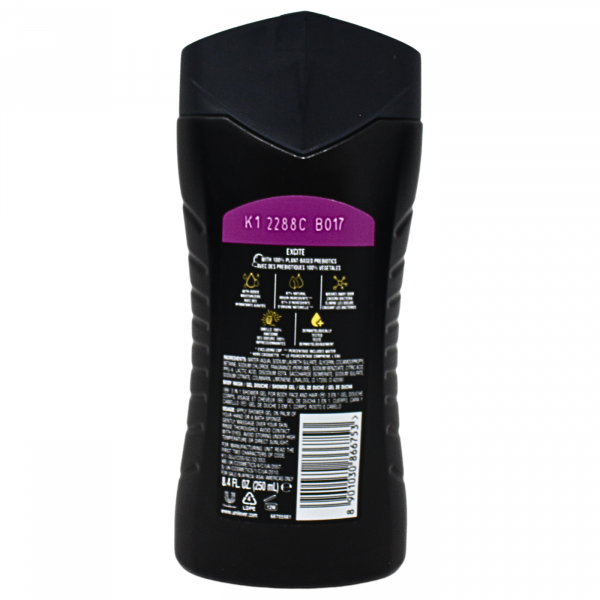 AXE Excite Body Wash 250ml - Irresistible Fragrance