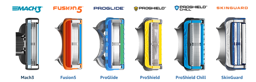 Gillette Fusion5 ProGlide Razor Blade Refills - 8 Cartridges