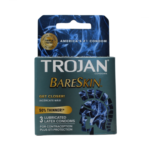 TROJAN 3CT BARE-SKIN/48