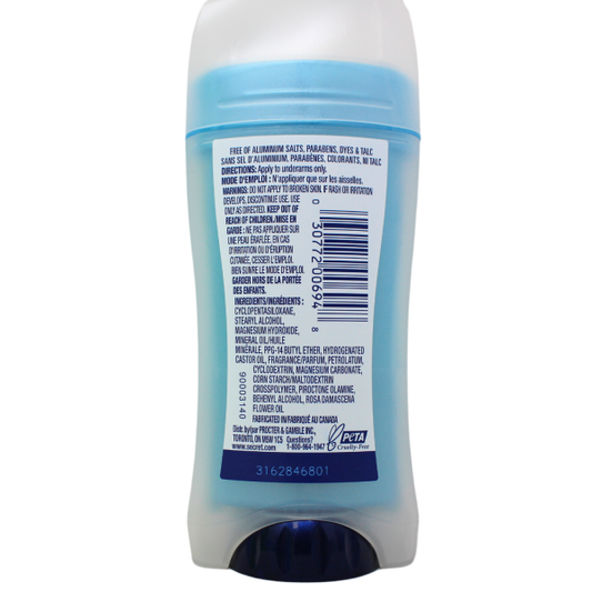 SECRET DEO 68G ALUMINUM FREE ROSE