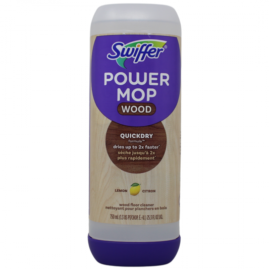 Swiffer PowerMop Refill Lemon - Clean & Shine Your Wood Floors