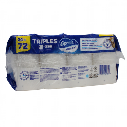 Charmin Soft 24-Count 3-Ply Toilet Paper - Comfort and Quality