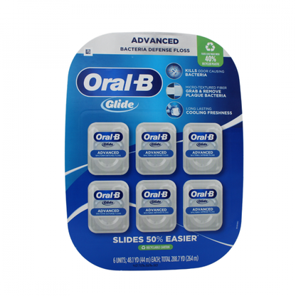 Oral-B Glide Pro-Health Advanced Floss 6-Pack - Superior Clean