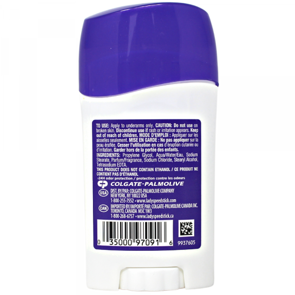 Lady Speed Stick Zero Simply Clean - Long-Lasting Odor & Wetness Protection