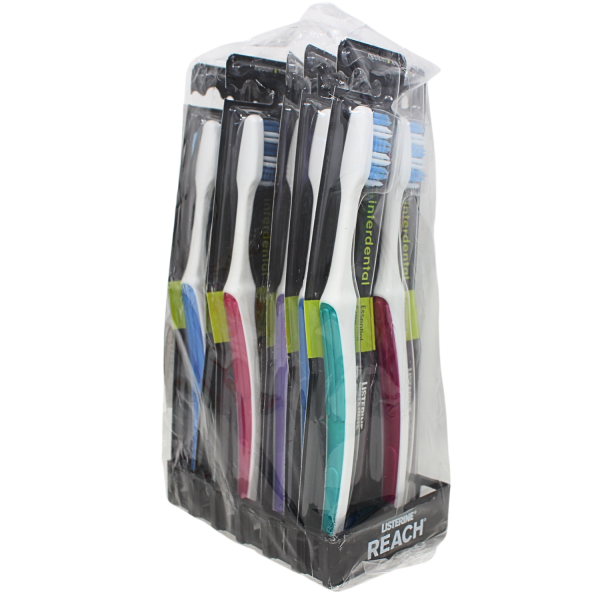 REACH T/B MEDIUM 12PK Interdental Brushes