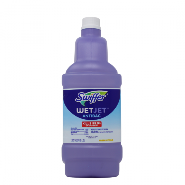 Swiffer WetJet Antibacterial Floor Cleaner - Fresh Citrus - 1.25L