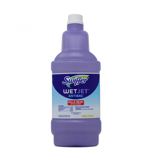 Swiffer WetJet Antibacterial Floor Cleaner - Fresh Citrus - 1.25L