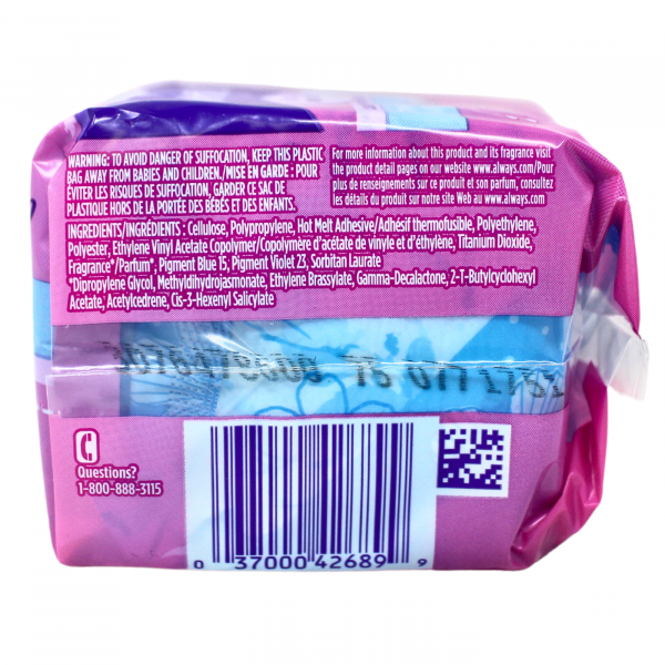 Always Liners 20ct Regular Clean Scent - Ultimate Protection & Freshness