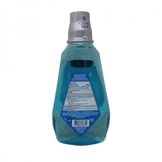 Crest Alcohol-Free Smooth Mint Mouthwash - 1 Liter Advantage