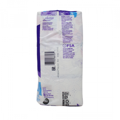Always Discreet Pads Moderate Long - 54 Count