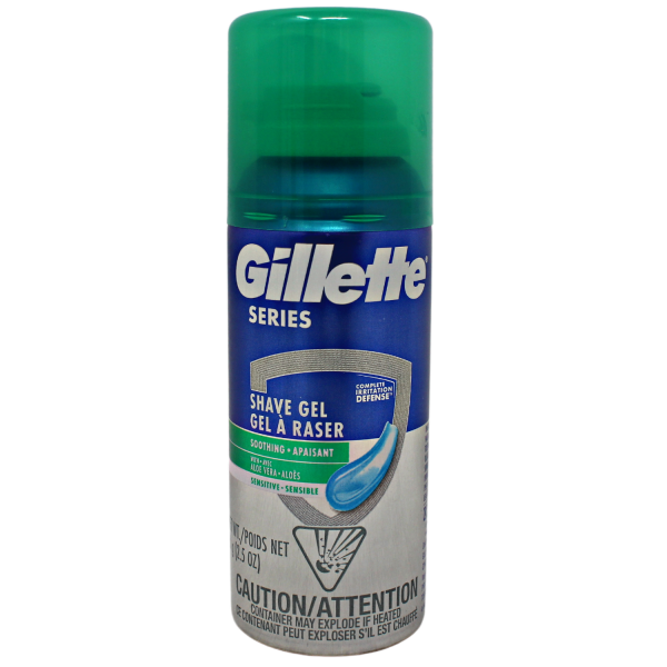 Gillette Sensitive Shave Gel - 70g for a Smooth, Irritation-Free Shave