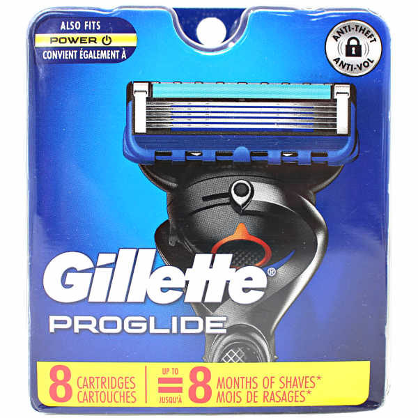 Gillette Fusion5 ProGlide Razor Blade Refills - 8 Cartridges
