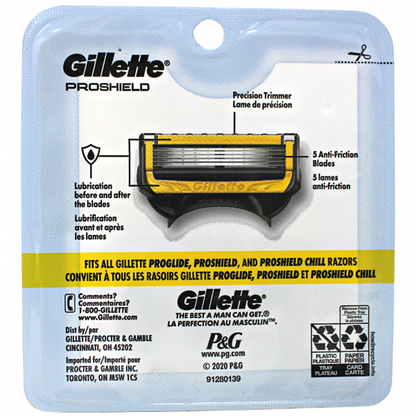 Gillette Fusion5 ProShield Razor Cartridges - 4 Count