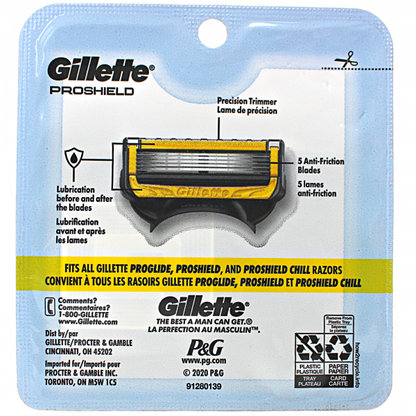 Gillette Fusion5 ProShield Razor Blade Refills - 8 Count