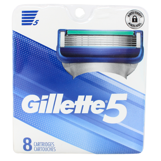 Gillette 5 8 Carts - Premium Shaving Experience