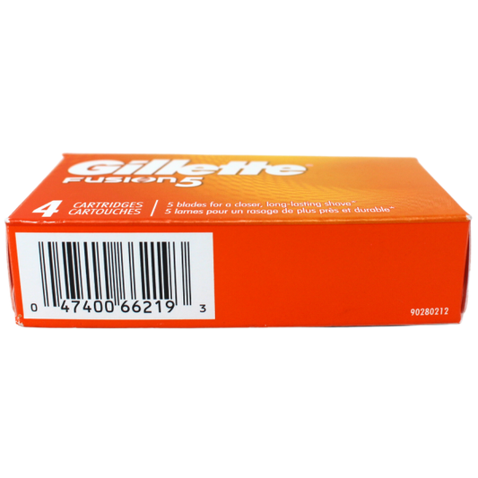 Gillette Fusion5 Razor Cartridges - 4 Count