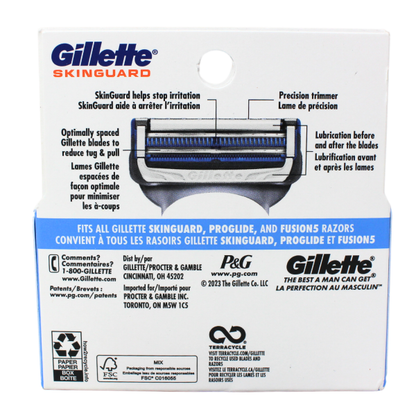 Gillette SkinGuard Razor Cartridges - 4 Count: Gentle Shave for Sensitive Skin