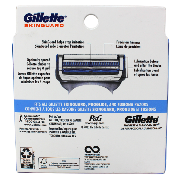 Gillette SkinGuard Razor Cartridges - 8 Count for Sensitive Skin