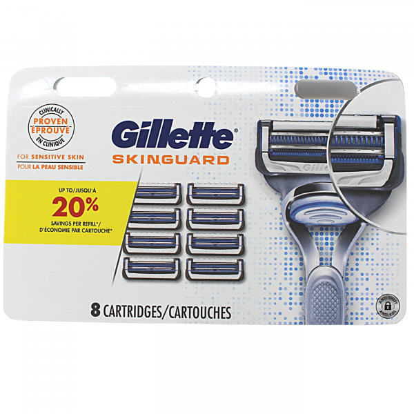 Gillette SkinGuard Razor Cartridges - 8 Count - Sensitive Skin