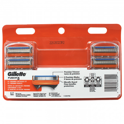GILLETTE FUSION5 Razor Cartridges - 8 Count Refill