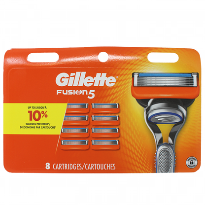 GILLETTE FUSION5 Razor Cartridges - 8 Count Refill