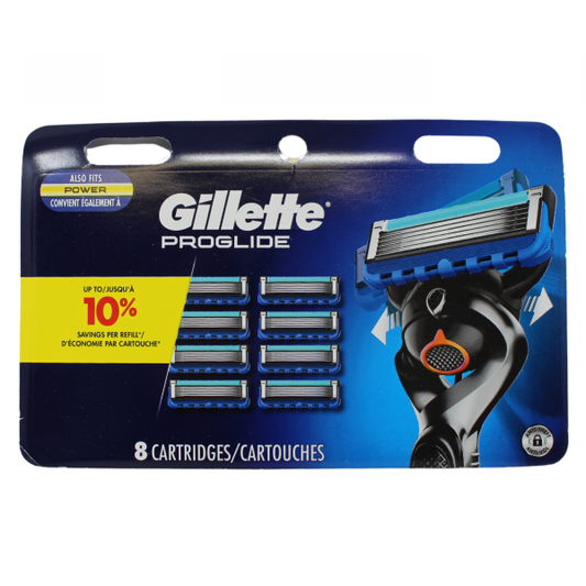Gillette Fusion5 ProGlide Razor Blade Refills - 8 Count