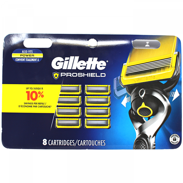 Gillette Fusion5 ProShield Razor Blade Refills - 8 Cartridges