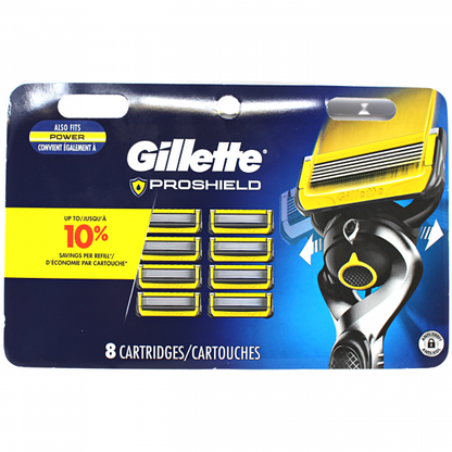 Gillette Fusion5 ProShield Razor Blade Refills - 8 Cartridges