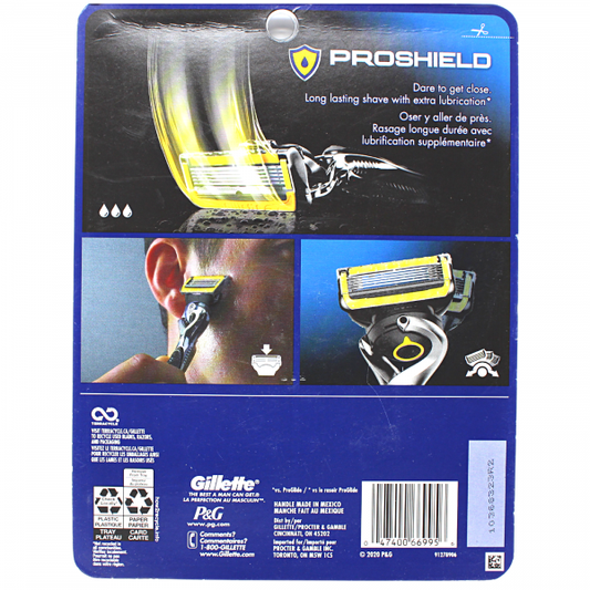 Gillette Fusion5 ProShield Razor with 5 Cartridges - Detailed Description