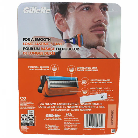 Gillette Fusion5 Razor with 7 Cartridges
