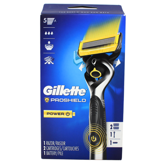 Gillette 5 ProShield PWR Razor with 3 Cartridges