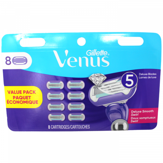 GILLETTE VENUS 8CARTS DELUXE SMOOTH/R - Creative & Detailed