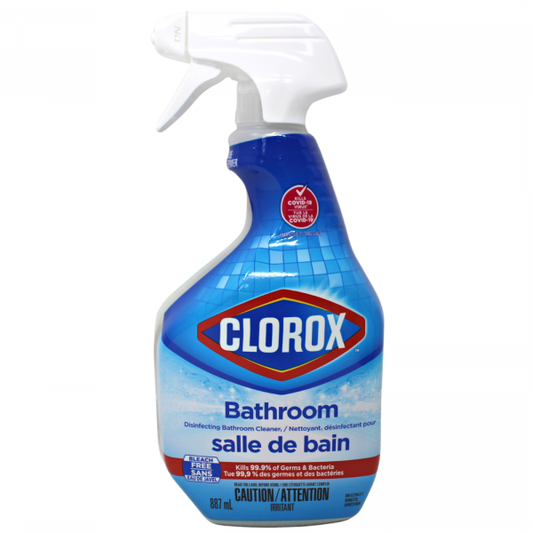 Clorox Bathroom Cleaner Spray - 887ml - Sparkling Clean
