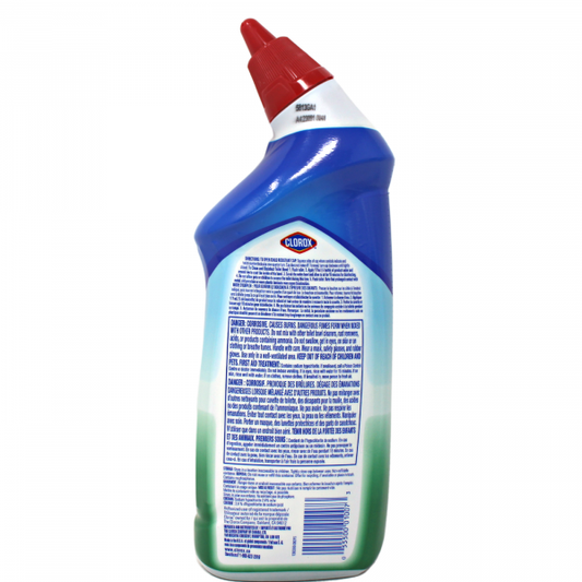 Clorox Toilet Bowl Cleaner - Fresh Scent - 709ml - Kills Germs & Removes Stains