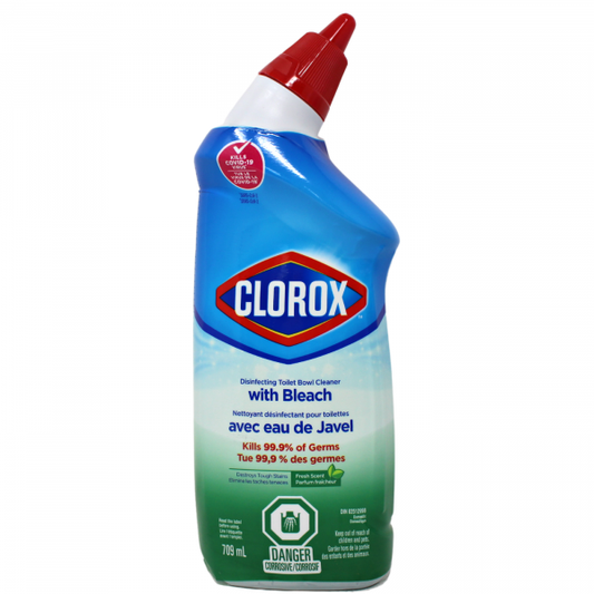 Clorox Toilet Bowl Cleaner - Fresh Scent - 709mL (12/Case)