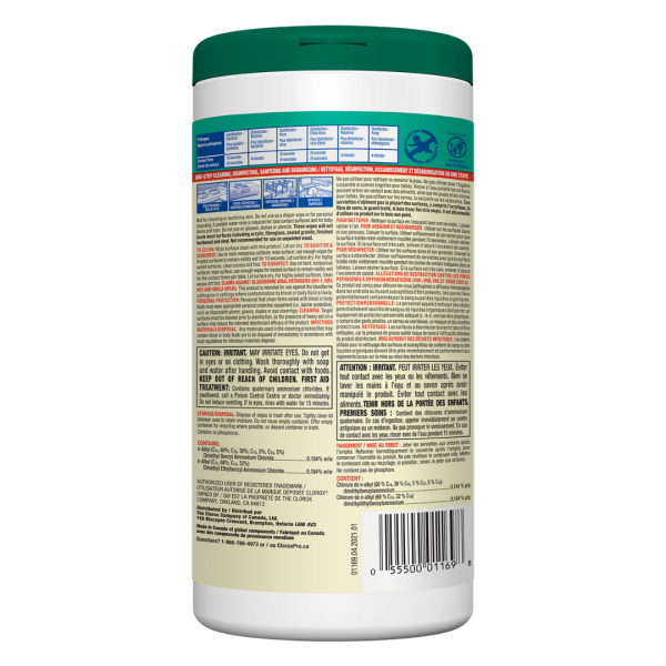 Clorox 75ct Disinfecting Wipes - Kills 99.9% of Germs