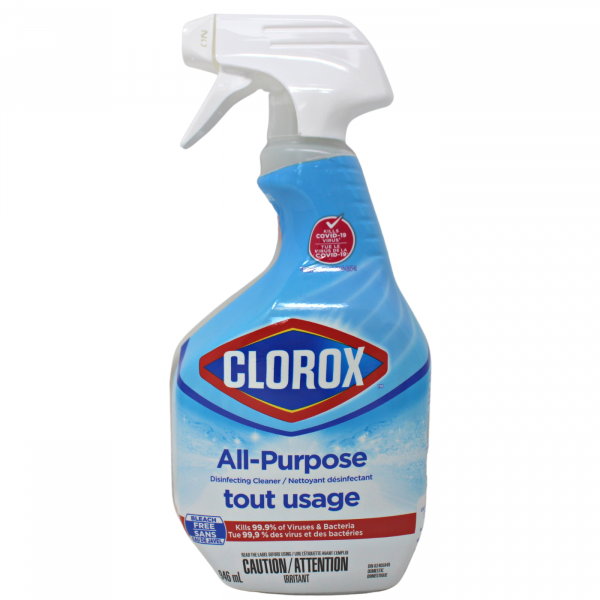 Clorox All Purpose Cleaner Spray - 946ml: Clean, Disinfect, and Deodorize