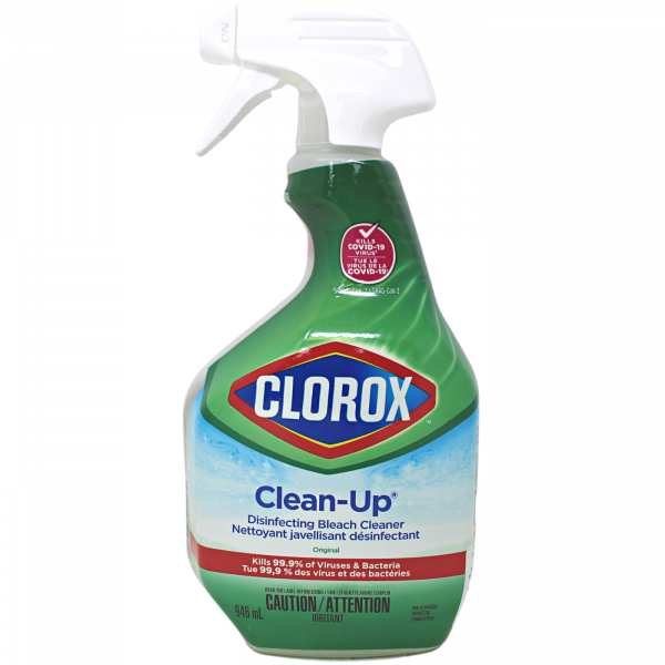 Clorox Clean-Up Bleach Spray - 946ml - Kills Germs & Disinfects
