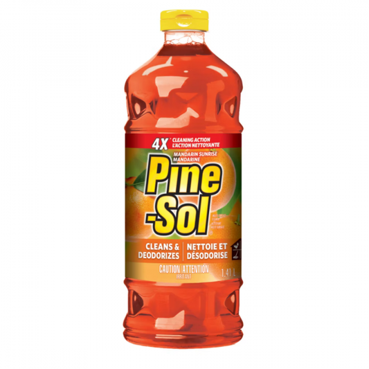 Pine-Sol Mandarin Sunrise Multi-Surface Cleaner - 1.41L - Powerful Cleaning