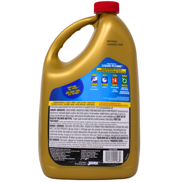 Liquid-Plumr Clog Remover - 3.78L - The Ultimate Drain Unblocker