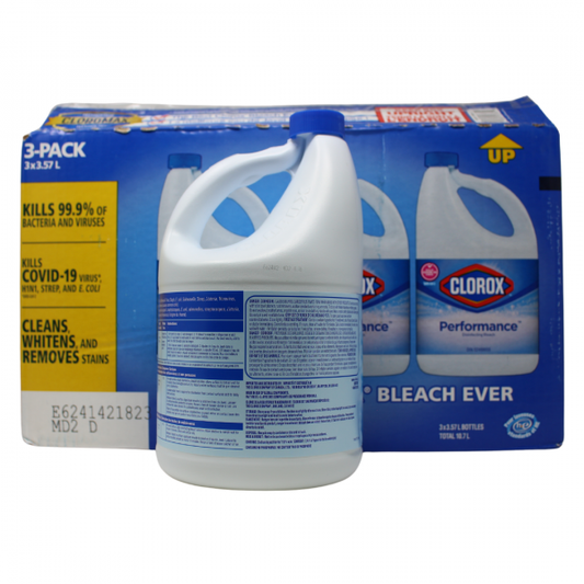 Clorox Bleach 3.57L: Performance Power for a Sparkling Clean Home