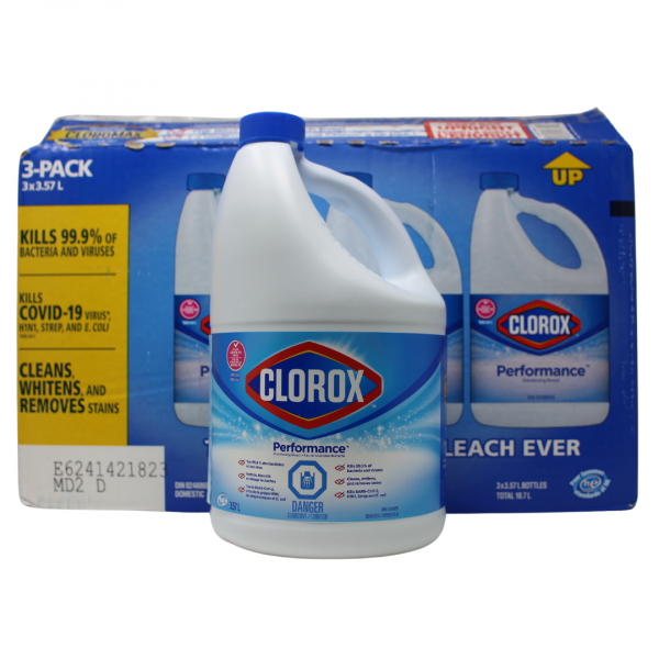 Clorox Bleach 3.57L: Performance Power for a Sparkling Clean Home