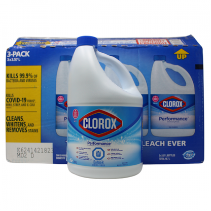 Clorox Bleach 3.57L: Performance Power for a Sparkling Clean Home