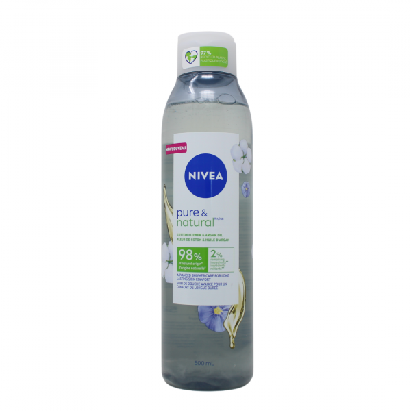 NIVEA B/W Cotton Flower & Argon Oil - 500ml