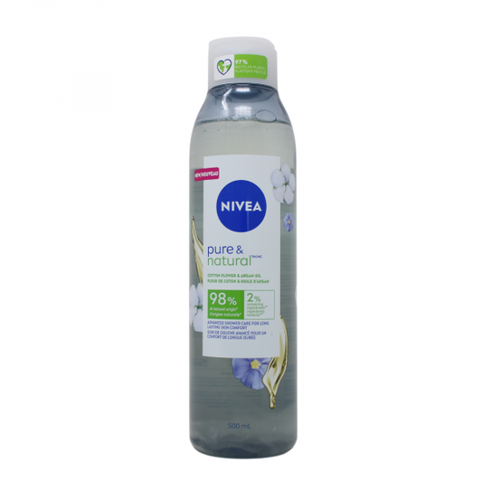 NIVEA B/W Cotton Flower & Argon Oil - 500ml