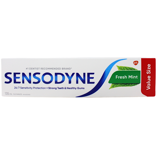 Sensodyne Fresh Mint Toothpaste - 135ml - For Sensitive Teeth