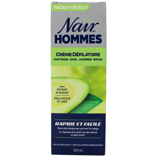 Nair Men Hair Remover Avocado - 200ml - Smooth Skin