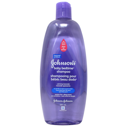Johnson's Baby Bedtime Shampoo 591ml - Gentle Cleansing for Peaceful Nights