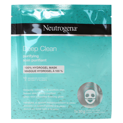 Neutrogena Deep Clean Facial Mask - 12 Count: Purify & Refresh Your Skin