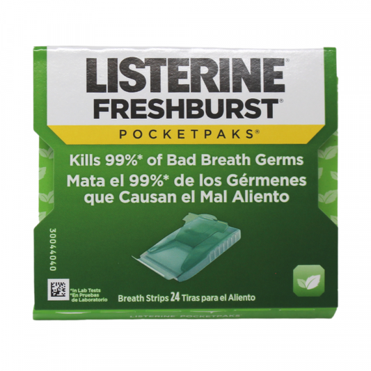 LISTERINE POCKETPAKS Fresh Burst - On-the-Go Breath Strips